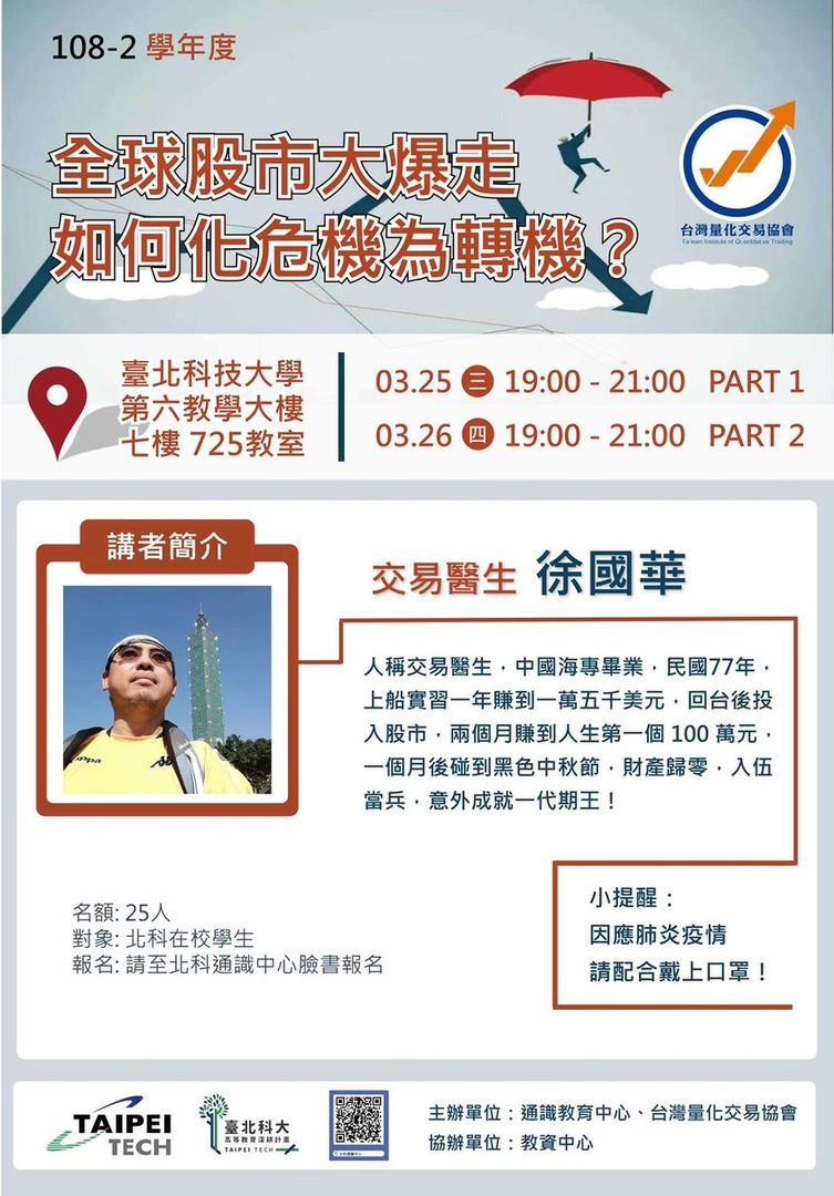 全球股市大爆走，如何化危機為轉機?